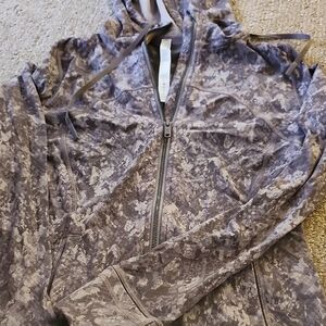 Lululemon Athletica Brown Camouflage Jacket